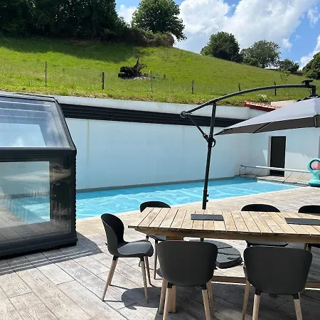 度假居 A Avec Piscine, Billard, Ping Pong Isturits